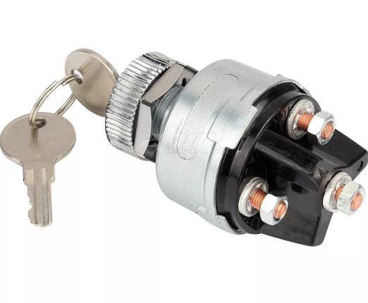 SWITCH IGNITION 4 WAY - 2 KEYS UNIVERSAL