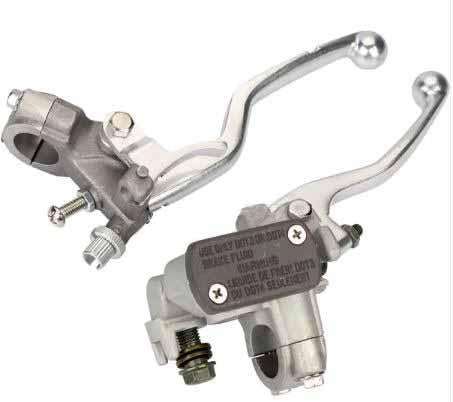 FRONT BRAKE MASTER CYLINDER & CLUTCH LEVER SET, HONDA