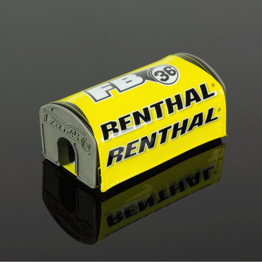 Fatbar36 Pad Renthal Yellow/White/Black, RENTHAL P344