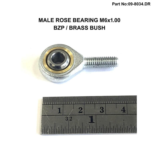 MALE ROSE BEARING M6x1.00, KTM 54813055100 54813055000, DIRT RACING KITS CMP6 / Ka6 03