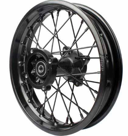 REAR WHEEL 12-80/100, dirt pit bike CRF70 XR50 Motorcycle