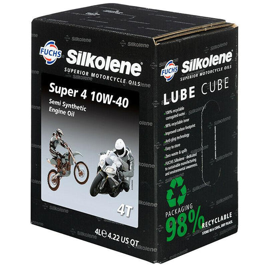 4LT SUPER-4 10/40wt SILKOLENE, 602013811