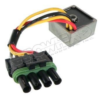 REGULATOR / RECTIFIER SEA-DOO PWC, ARROWHEAD ASD6003, 230-22055, Challenger 1998-99 GS 718cc 1998-01 GTI 718cc 1998-05 GTI LE 718cc 2002-04 GTS 718cc 2001 Speedster