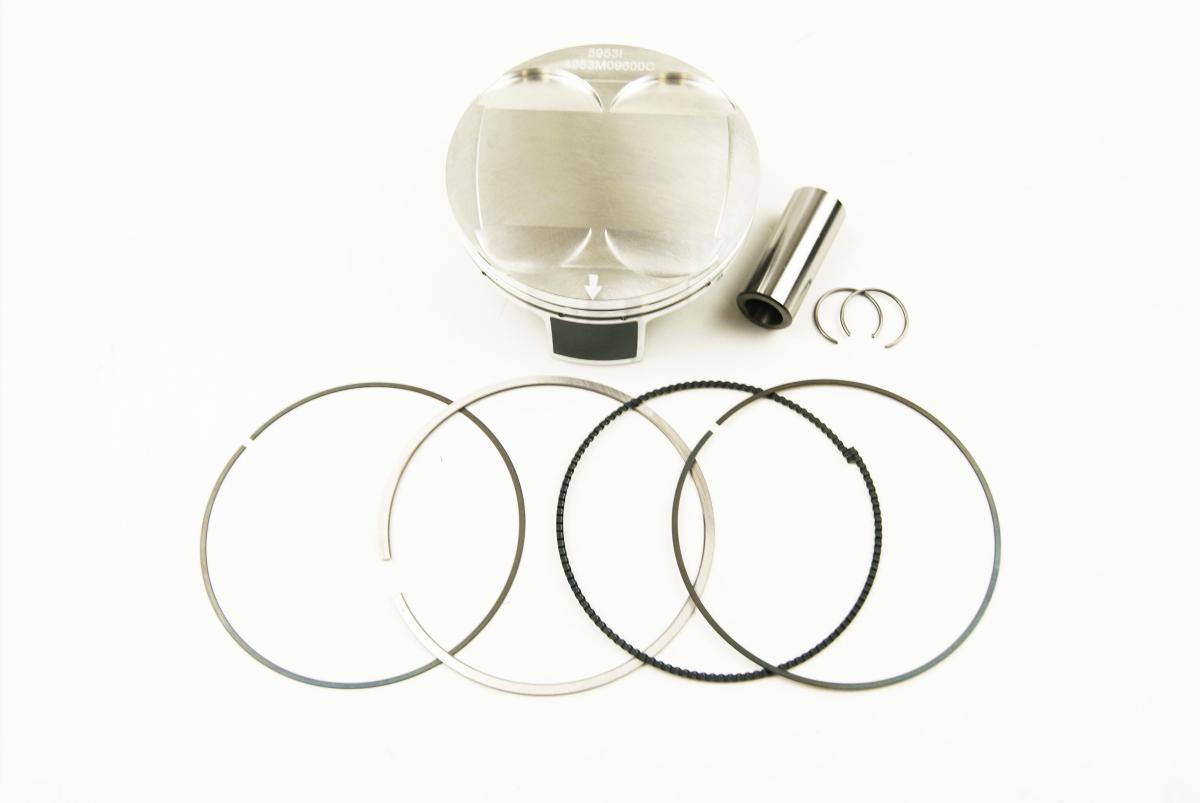 PISTON KIT 08-12 RMZ450 12.2, WISECO 4953M09600A 96.00mm