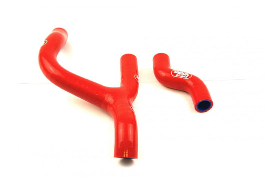 SAMCO HOSE KIT HUSQVARNA Y RACE DESIGN, 2 PIECE KIT, RED, HUS-13 RD/KTM-39