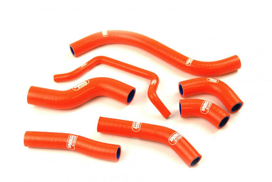 SAMCO HOSE KIT KAWASAKI OEM Design, 7 PIECE KIT, ORANGE, KAW-59 OR