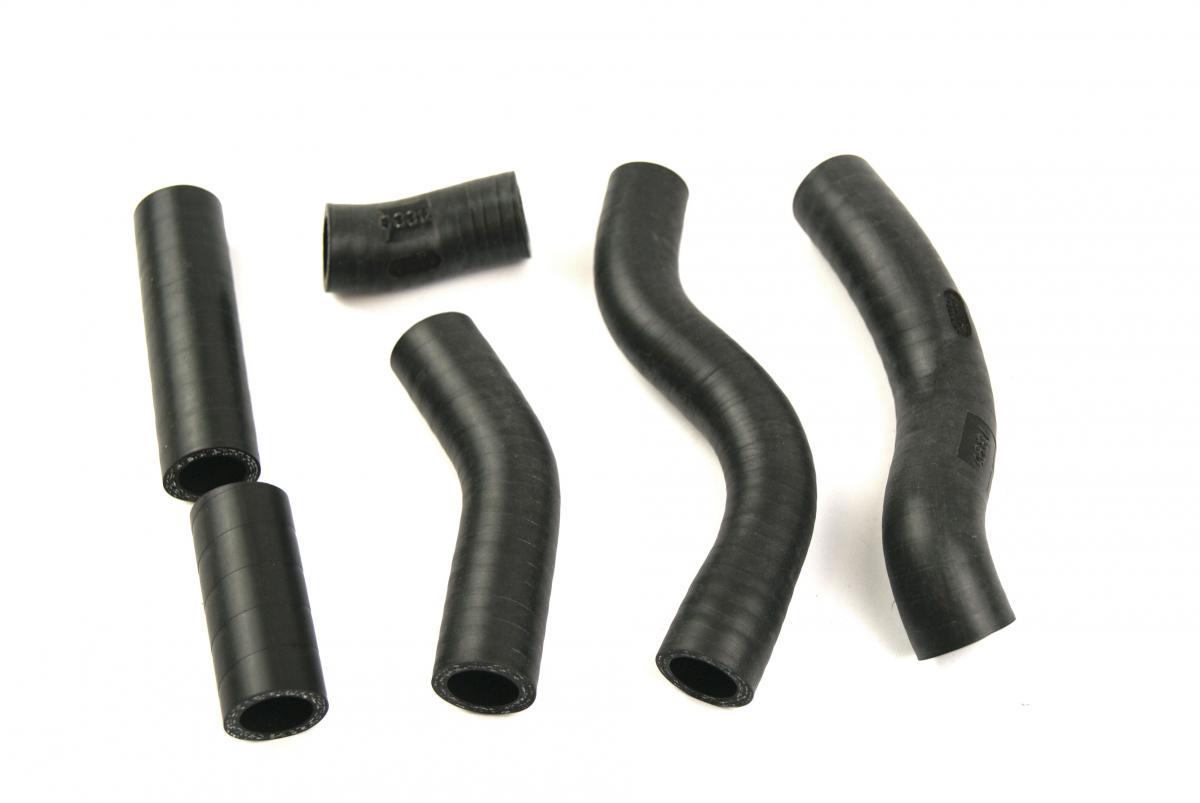 SAMCO HOSE KIT KTM OEM DESIGN, 6 PIECE KIT, MATT BLACK, KTM-82 CB