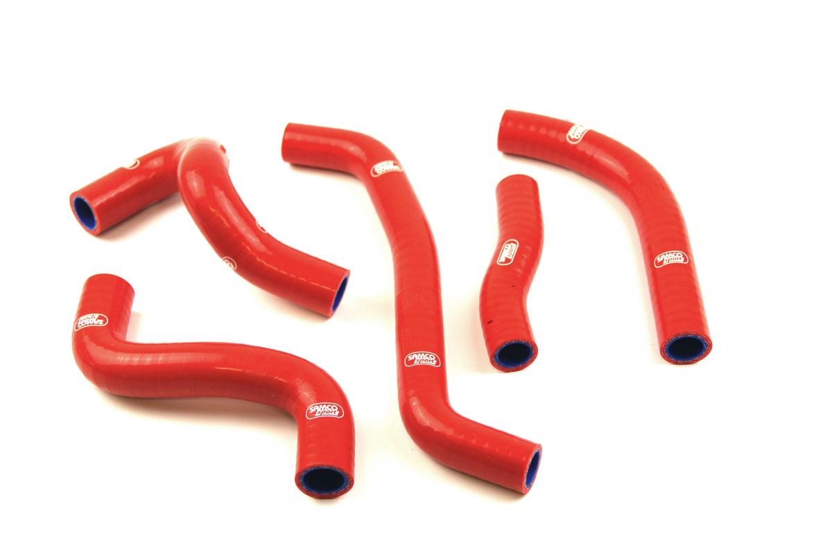 SAMCO HOSE KIT SUZUKI OEM Design, 5 PIECE KIT, RED, SUZ-54 RD