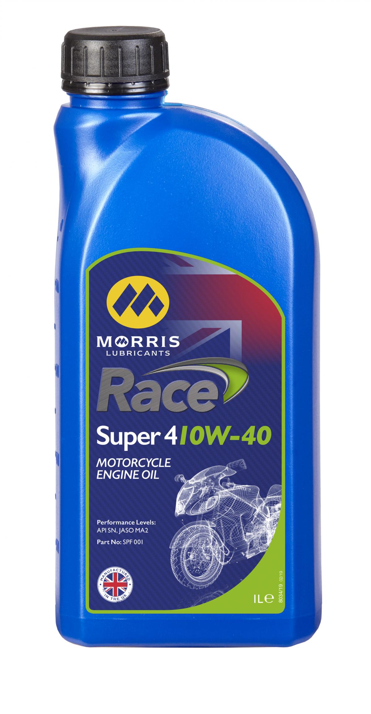 1LT RACE SUPER 4 10W/40 MORRIS, WAS CALLED SPORT 4 10/40WT MORRIS, 12