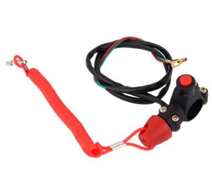 SAFETY TETHER STOP & KILL SWITCH OPEN CIRCUT 22mm 7/8"