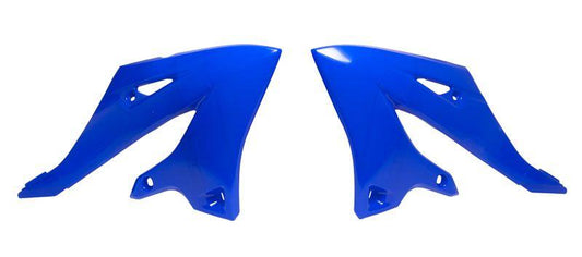 RADIATOR SCOOPS YZ125/250 2022-24 OEM BLUE, RTECH R-CVYZ0BL0022