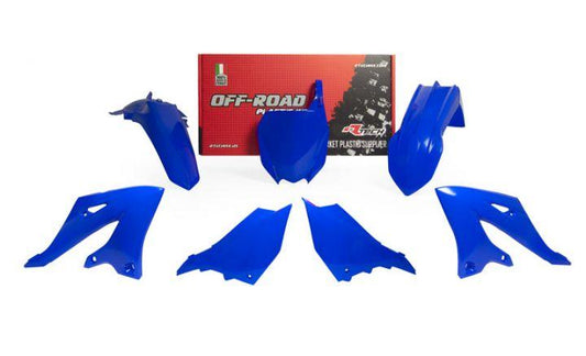 PLASTIC KIT/5 2022-23 YZ125/250 OEM 2022-23, RTECH R-KITYZ0-BL0-022