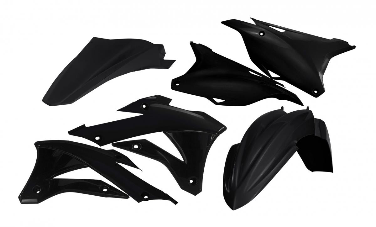 Kawasaki KX 85 / 112 Plastic Kit / Body Set – Black – 2022–2024