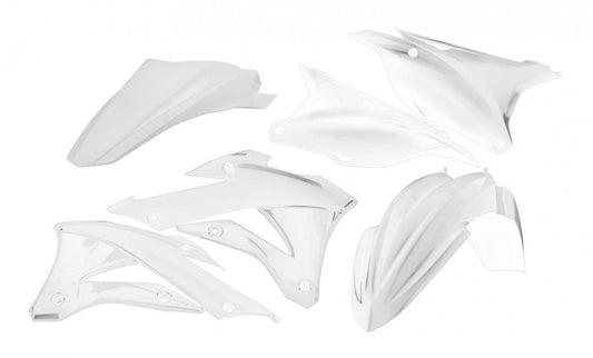 PLASTIC KIT/5 2022-24 KX85/112 WHITE, RTECH R-KITKX0-BN0-585