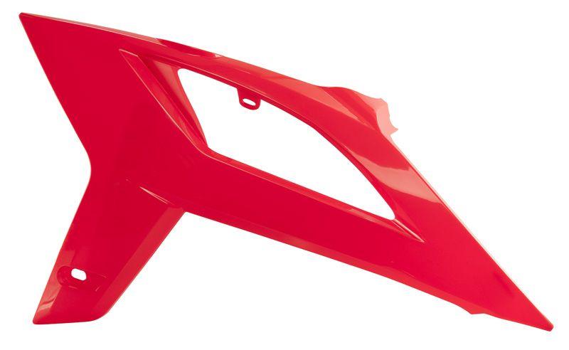 RADIATOR SCOOPS 20-22 BETA RED OEM, RTECH R-CVBETRS0020