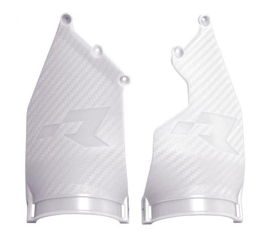 REP. TRIPLE CLAMP PROTECTORS 20-24 BETA WHITE, FOR ENDURO HEADLIGHT, RTECH R-PRTPIABN0020