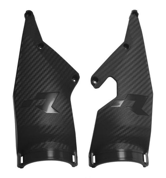 REP. TRIPLE CLAMP PROTECTORS 25-26 BETA BLACK, FOR MX NUMBER PLATE, RTECH R-PRTPIANR0026