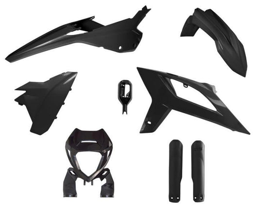 PLASTIC KIT/6 2020-22 BETA RR125-480 BLACK, RTECH R-KITBET-NR0-620