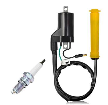 COIL IGNITION HT & CAP HONDA 1986-2004 XR400 1999-2007 SPORTRAX TRX400 30500-HN1-003 30700-KCZ-000
