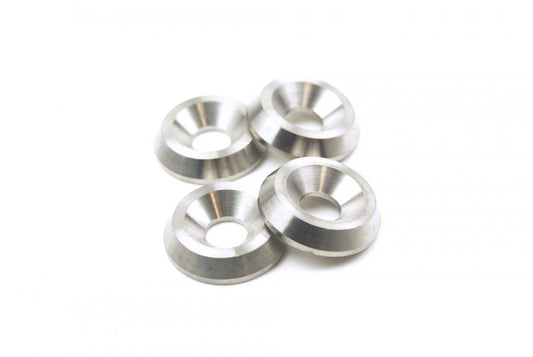 TITANIUM M8 CSK WASHER PK4, TITANIUM GRADE 5 / PACK OF 4