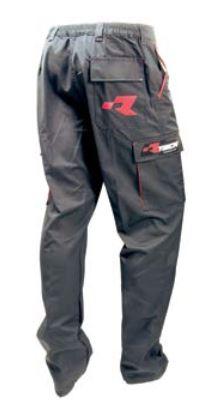 RTECH EMBROIDERED CARGO TROUSERS - SIZE M, R-TECH- SIZE MEDIUM, PANTSNR0M16