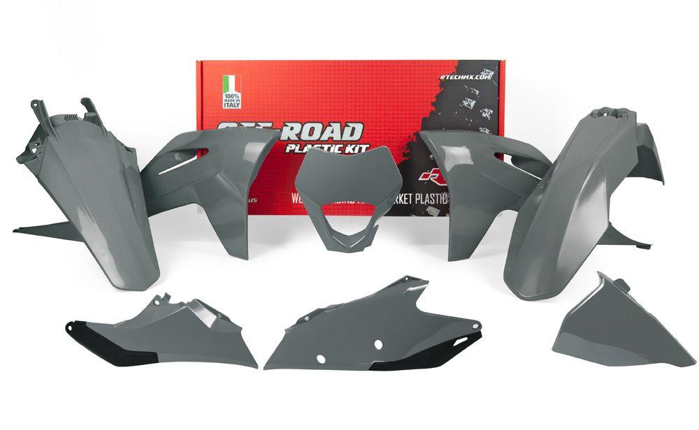 Gas Gas EC ECF Plastic Kit / Body Set – Grey – 2021–2023