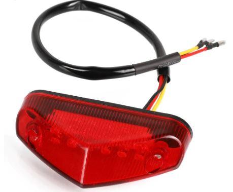 REAR LED LIGHT RED LENS HONDA CRF250 X L 450 RX M 33701-MKE-A41