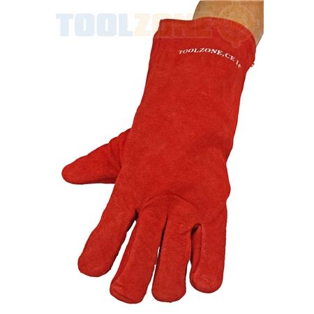 WELDERS GAUNTLETS, WELDING GLOVES, KDPGL011