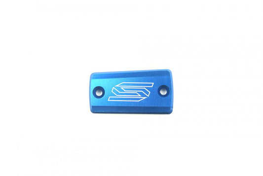 CNC FRONT BRAKE CYLINDER CAP HUSQVARNA, SCAR RACING 5804B BLUE