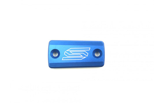 CNC CLUTCH MASTER CYLINDER CAP HUSQVARNA, SCAR RACING 5805B BLUE