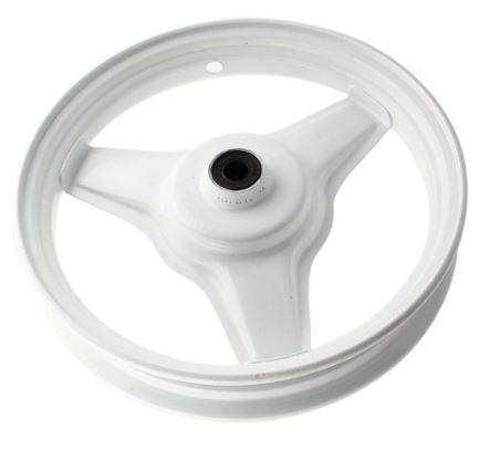 WHEEL REAR WHITE PW50, Yamaha PW50. 5M0-25390-00-FH