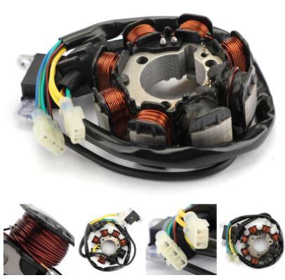 STATOR COIL MAGNETO HONDA, TRX200 A D FourTrax 200 1990-1991, 31120-HF1-000 31120-HF1-004