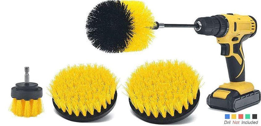 4PCS ROUND BRUSH SET EXTENTION ATTACHMENT