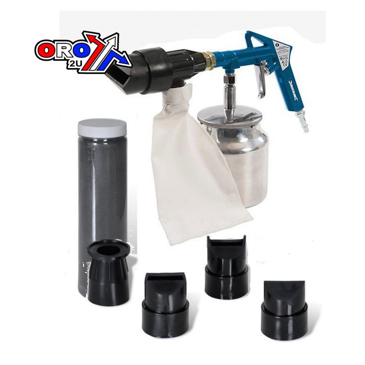 SAND BLASTER KIT RECIRCULATING, 6pce KIT 4 X NOZZLES, 372673