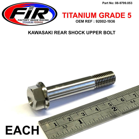 GR5 KX UPPER SHOCK BOLT M10, 53mm / KX125 250 & 500 , 92002-1936