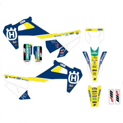 19-22 FC/TC REPLICA HUSQVARNA TROPHY, BLACKBIRD 8615R5 FULL KIT