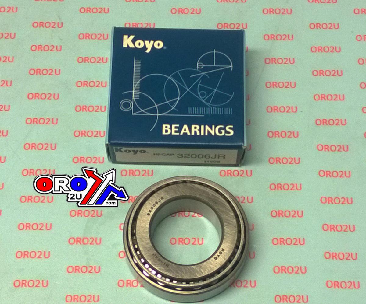 BEARING TAPER 30x55x17 KOYO, BEA105 93332-000A6 OPEN, ALLBALLS 99-3519-1, 32006JR