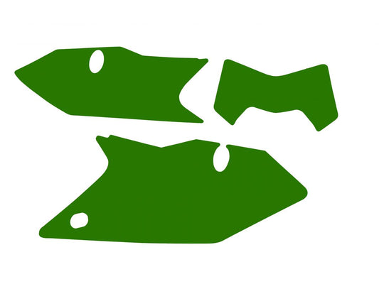 FANTIC XEF 2022 PRE CUTS, BLACKBIRD 3F04/30 GREEN, NUMBER BOARD BACKGROUNDS
