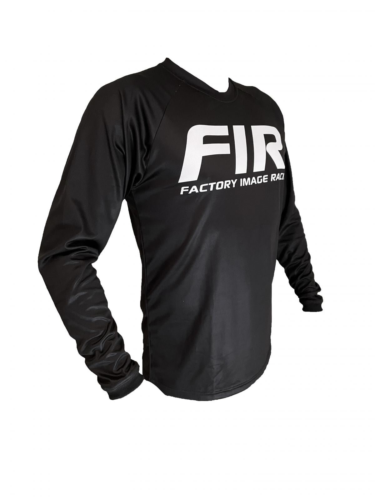 CONTOUR BLACK/WHITE JERSEY M, MX RACE WEAR, ENDURO GEAR