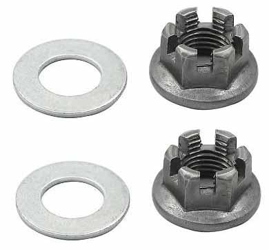 Rear Axle Hub Castle Nut Washer Yamaha, 90201-14226-00 90171-14037-00