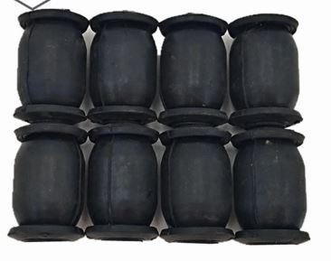 BUSHING FRONT/REAR A-ARM SUSPENSION PK8, YAMAHA, RHINO 450 700 GRIZZLY 660 BIG BEAR 400 KODIAK 40, 4WV-23526-00-00, 5KM-23526-00-00