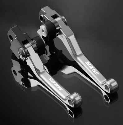 Flexi Clutch & Brake Lever YZ85 15-22, yamaha CNC Billet Foldable Pivot 1SS-83912-00-00 5MV-83922-00-00