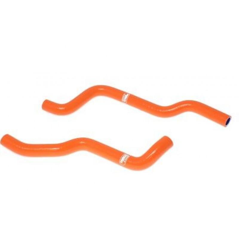 KTM 450 505 SX SAMCO 2 PIECE HOSE KIT, RADIATOR HOSE KIT 2009 2010 2011 2012 2013 ORANGE, KTM-27-OR