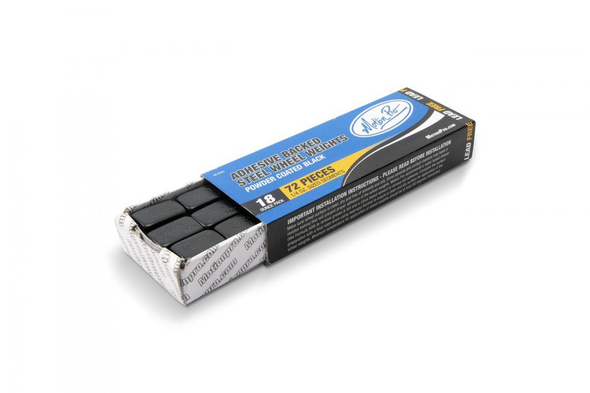 WHEEL WEIGHTS PACK 72-1/4oz, MOTION PRO 08-0455 [18oz BOX], ROAD, MC
