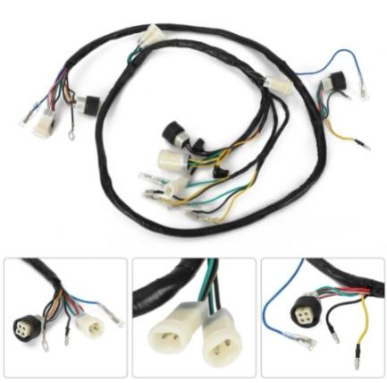 2GU WIRING LOOM Yamaha, Wire harness YFZ350 Banshee 1987-1994, 2GU-82590-10-00 2GU-82590-51-00