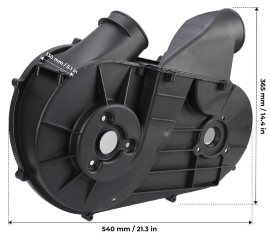 Polaris CVT Belt Clutch Cover Back Plate RZR General Ranger, 2635158 2635822, 2635158, 2634229
