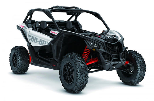 MODEL DIE CAST CAN-AM MAVERICK X3, SILVER, BLACK AND RED, SCALE 1:18, NEWRAY 58193A