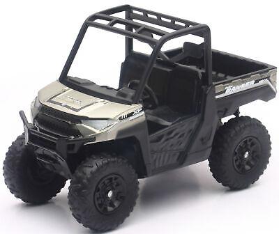 MODEL DIE CAST POLARIS RANGER, XP1000 EPS 2018, BLACK, SCALE: 1:30, NEWRAY 07353