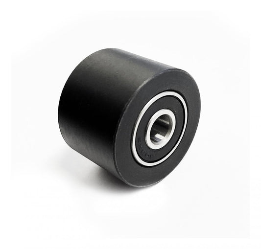 CHAIN ROLLER 8x32x24 BLACK, NYLON 66 / LONG LASTING / 32mm OD