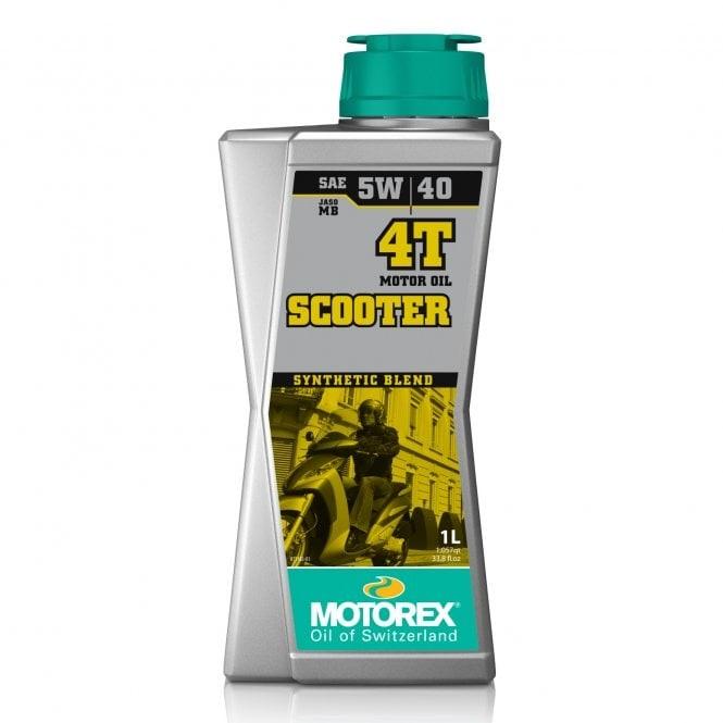 1LT SCOOTER 4T PREMIUM SEMI SYNTH 5W/40 OIL, MOTOREX 7301062,  10